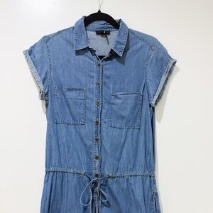 PAIGE Light Blue Cotton Dress